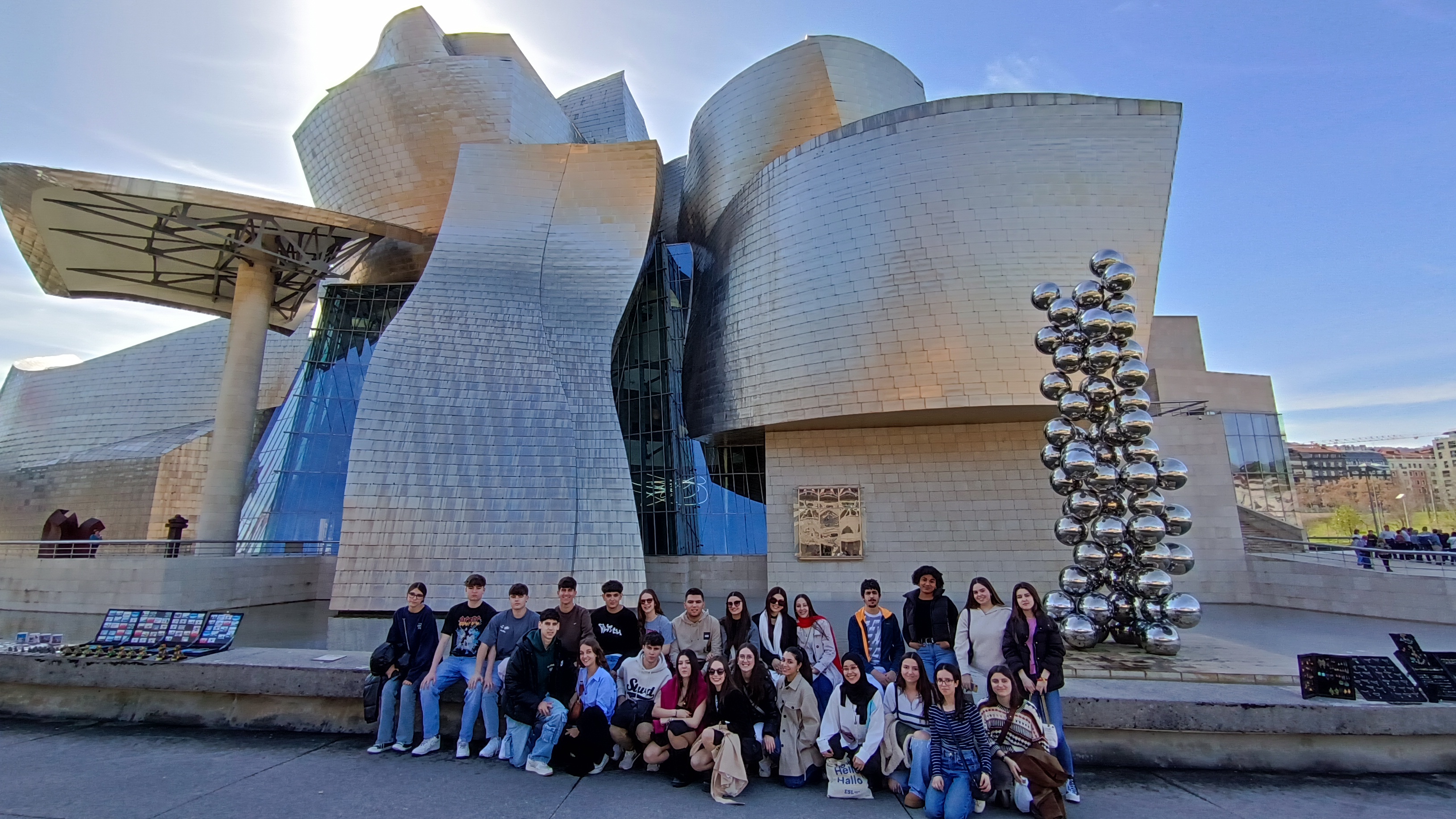 Salida a Bilbao del alumnado del IES Valle del Ebro