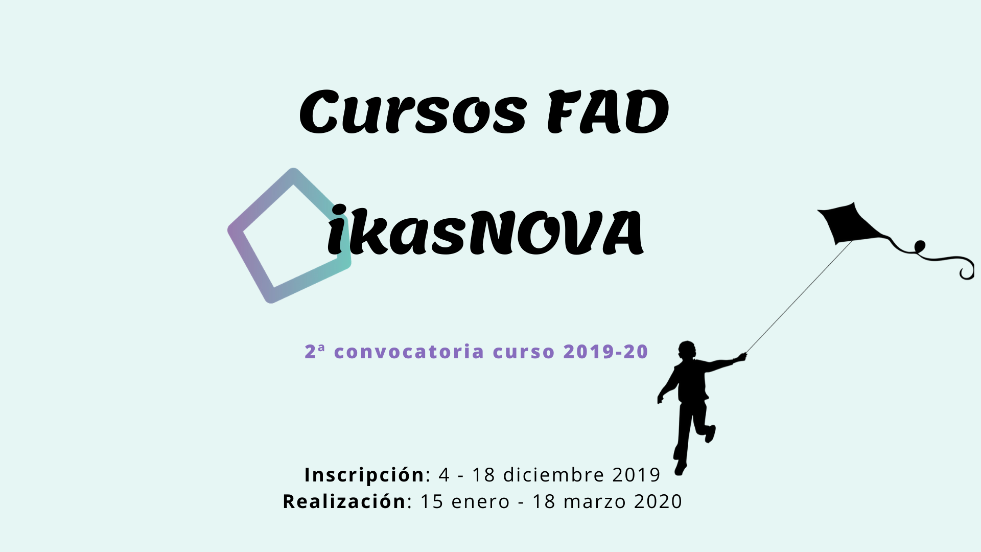 El próximo día 4 de diciembre se abre el periodo de inscripción para los cursos a distancia ofrecidos por la Sección de Integración y Explotación de las Tecnologías Educativas del Departamento de Educación del Gobierno de Navarra. La inscripción permanecerá abierta hasta el día 18 de diciembre de 2019.