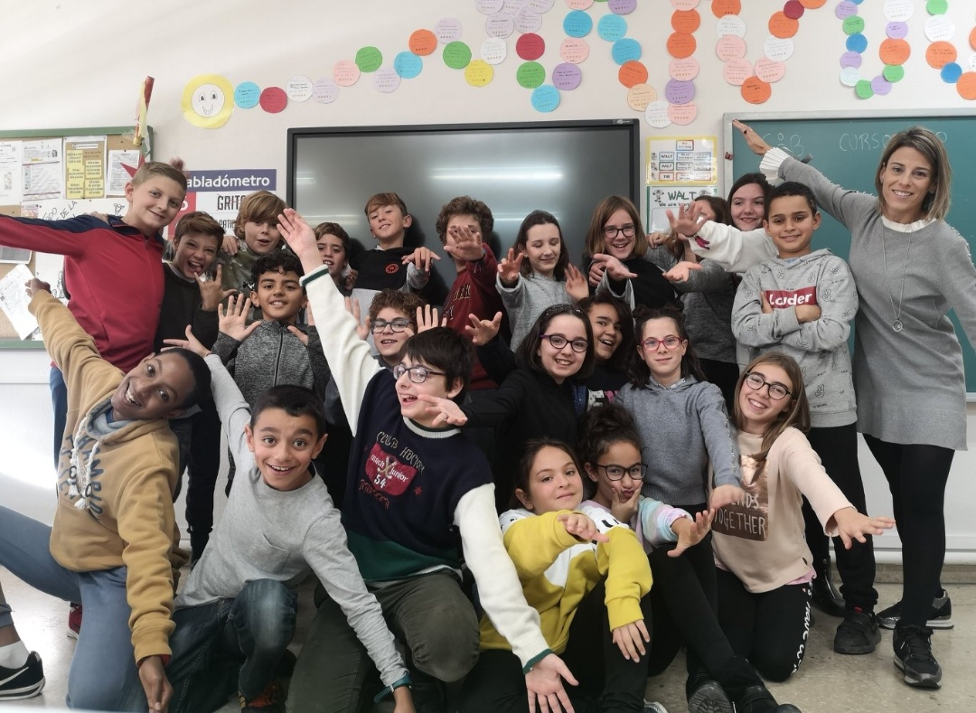 La clase de 6ºB del Colegio Público Alfonso X el Sabio de San Adrián, ganadora del XVI Concurso de Cuentos Solidarios de RTVE!