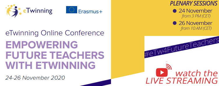 Conferencia temática online «Empowering future teachers with eTwinning» para docentes universitarios y futuros docentes