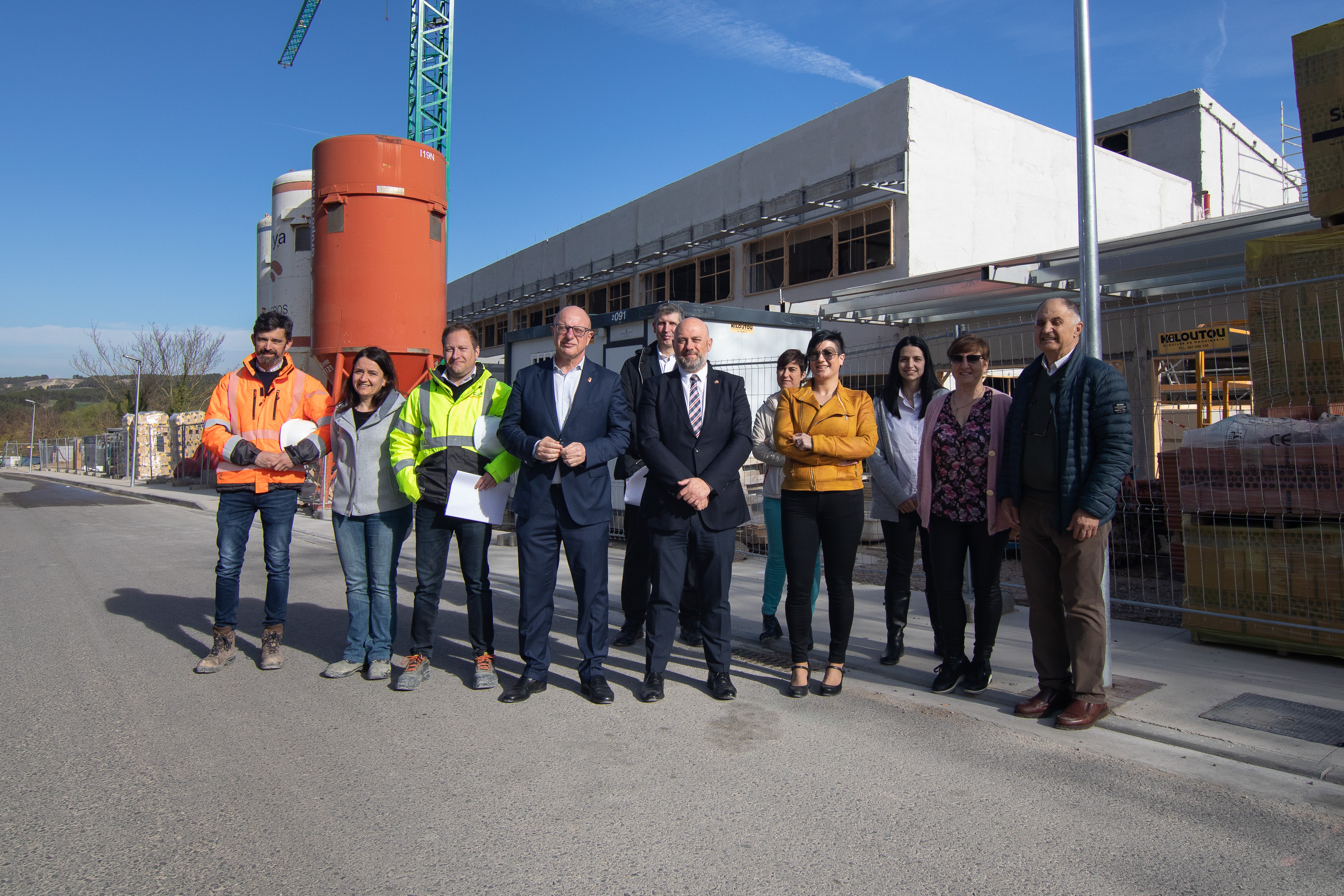 El nuevo colegio de Sesma abrirá sus puertas el 1 de septiembre