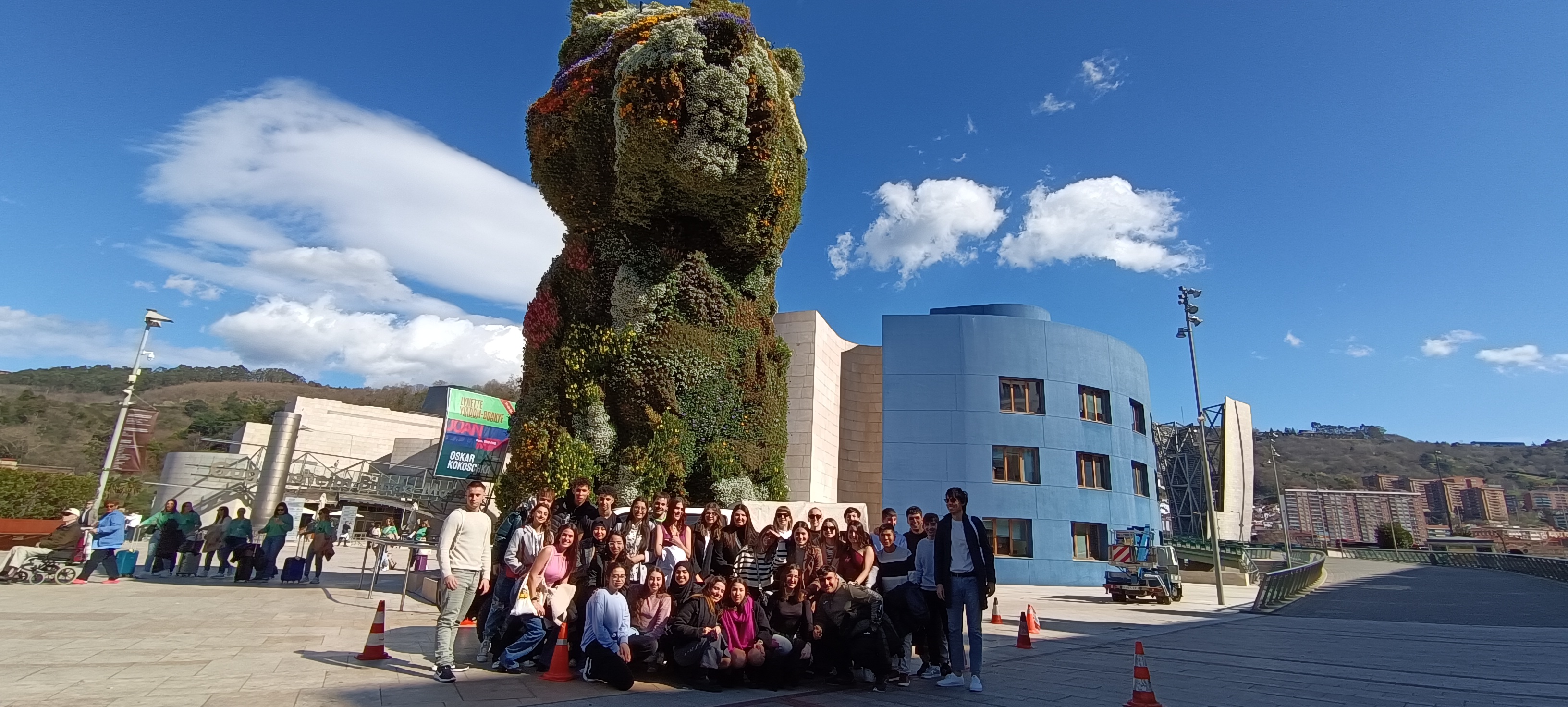 Visita a Bilbao del alumnado de Historia del Arte del IES Valle del Ebro