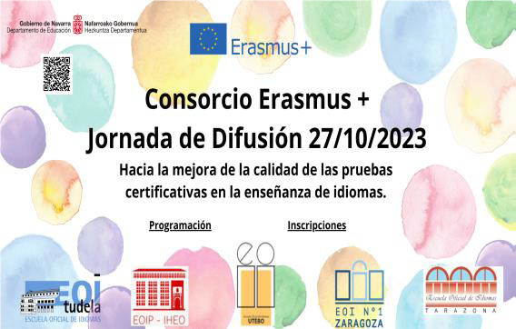 Jornada Erasmus+ en la Escuela Oficial de Idiomas de Tudela