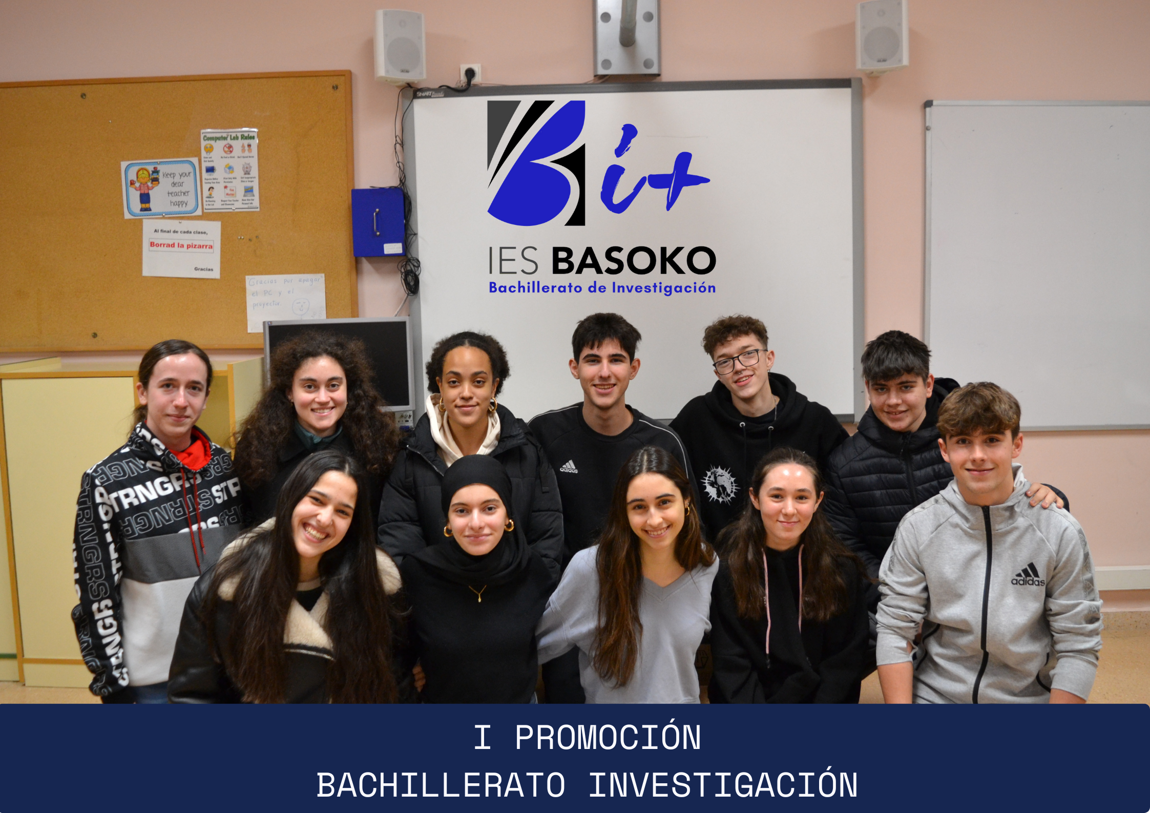El IES Basoko finaliza con éxito su primera promoción de Bachillerato de Investigación