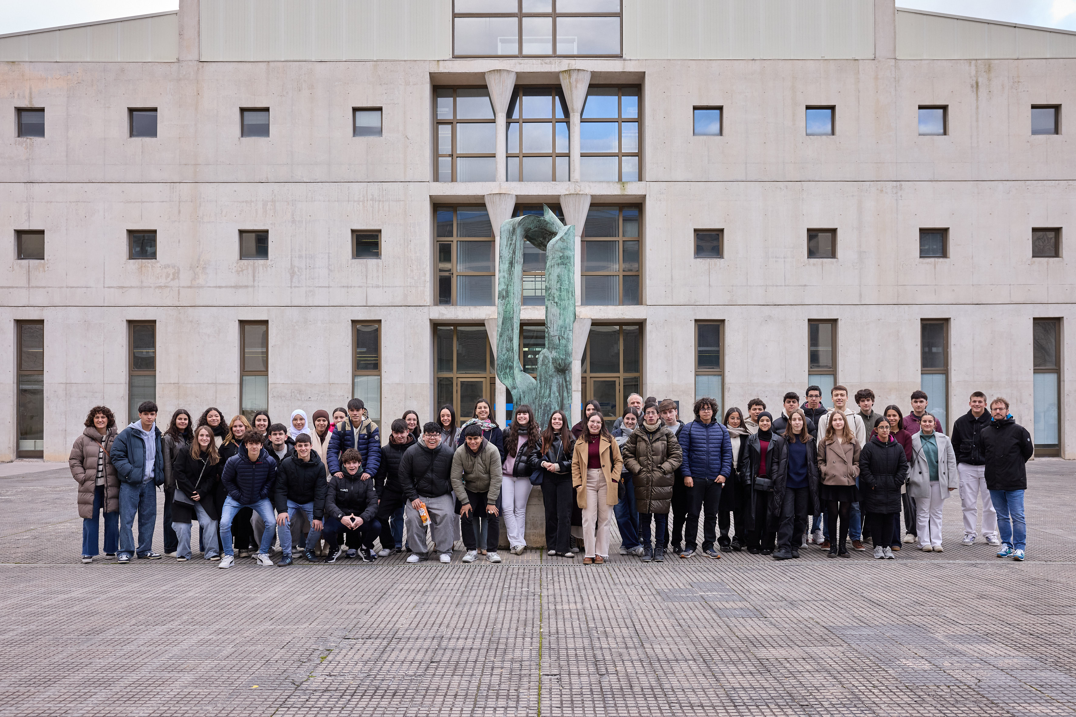 Visita del IES ALHAMA a la UPNA