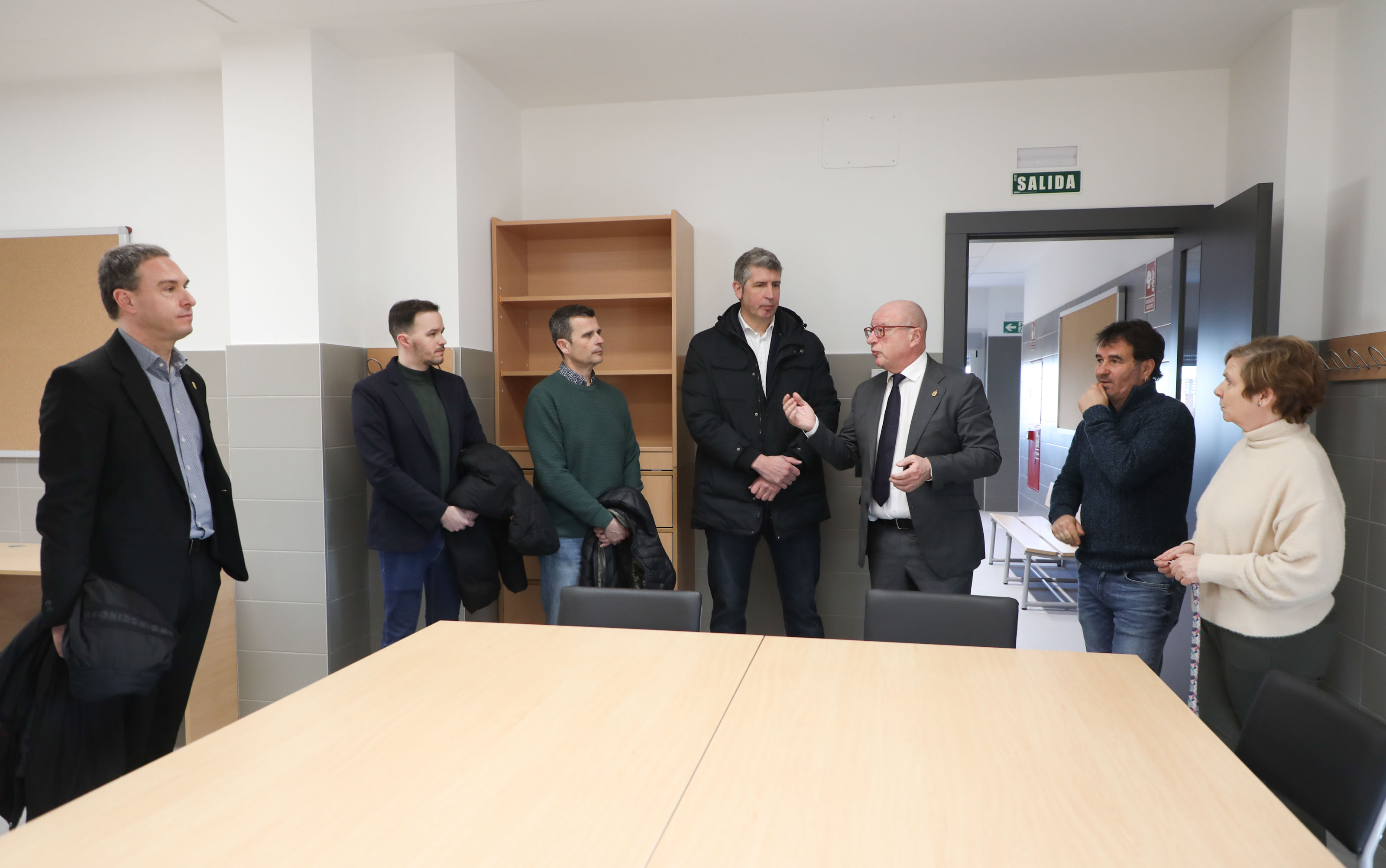 El consejero Gimeno visita la ampliación del IESO La Paz de Cintruénigo y destaca “la apuesta del Gobierno navarro por la educación en la Ribera”
