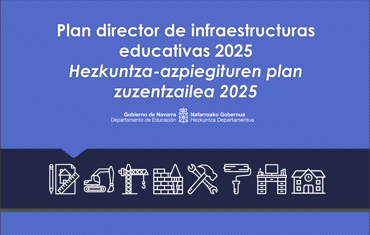 El Departamento de Educación destina más de 38 millones de euros a infraestructuras en 2025, de ellos 6,6 millones a centros de 0-3 años