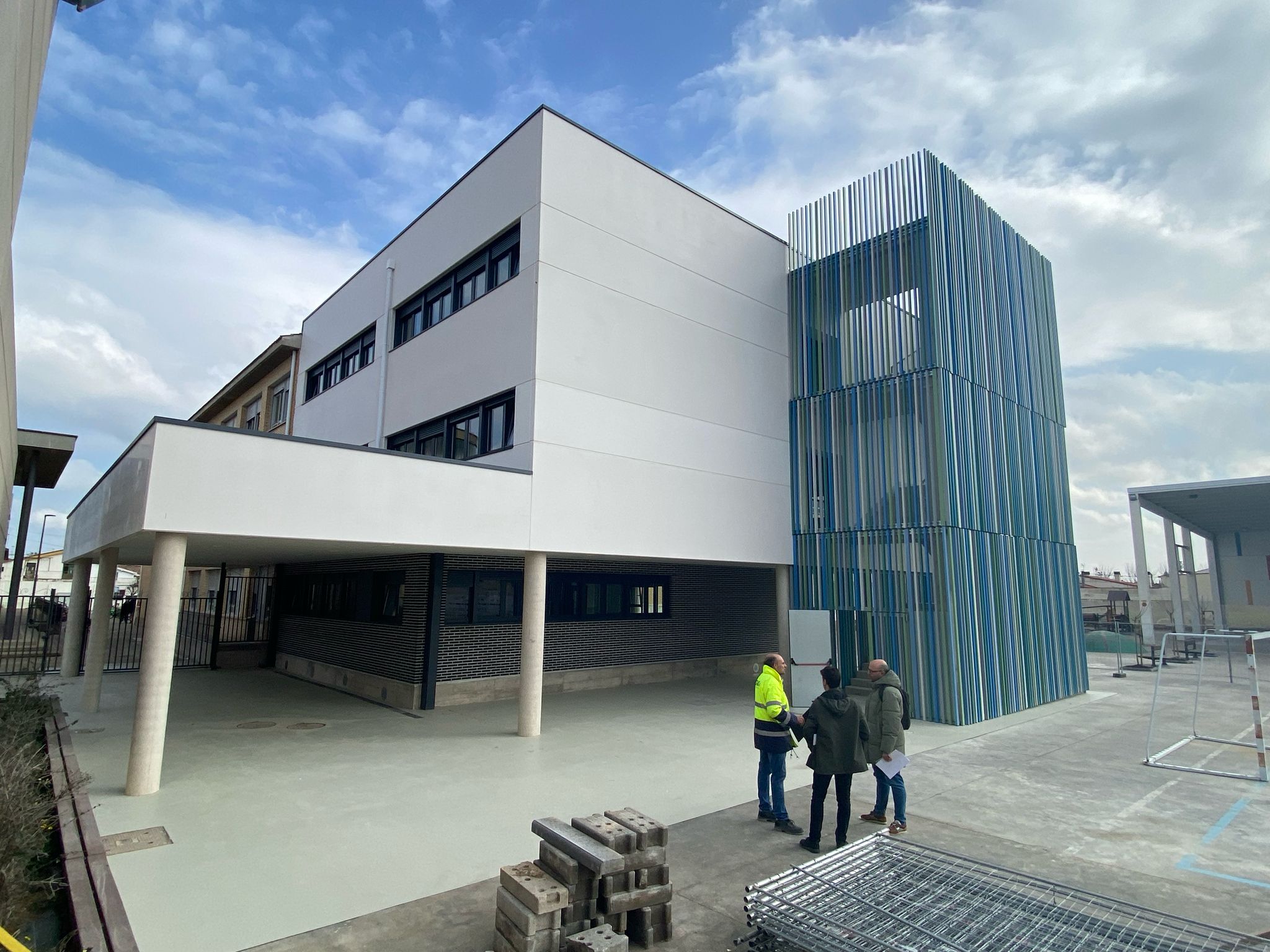 El Departamento de Educación finaliza las obras de ampliación del colegio Ciudad de Corella tras una inversión de 1,2 millones de euros