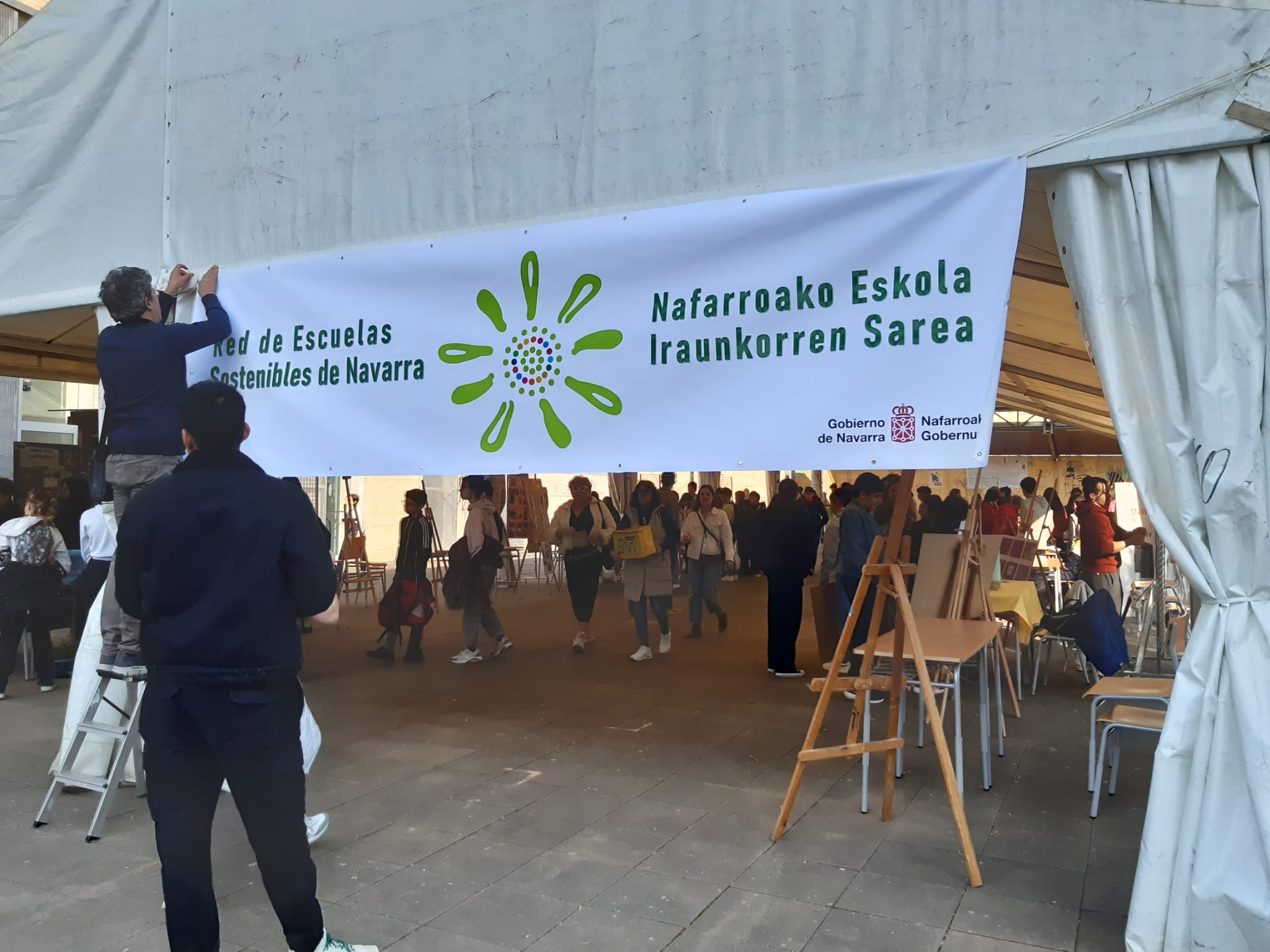 Más de veinte centros educativos navarros participarán hoy jueves en la III Jornada de las Escuelas Sostenibles de Navarra