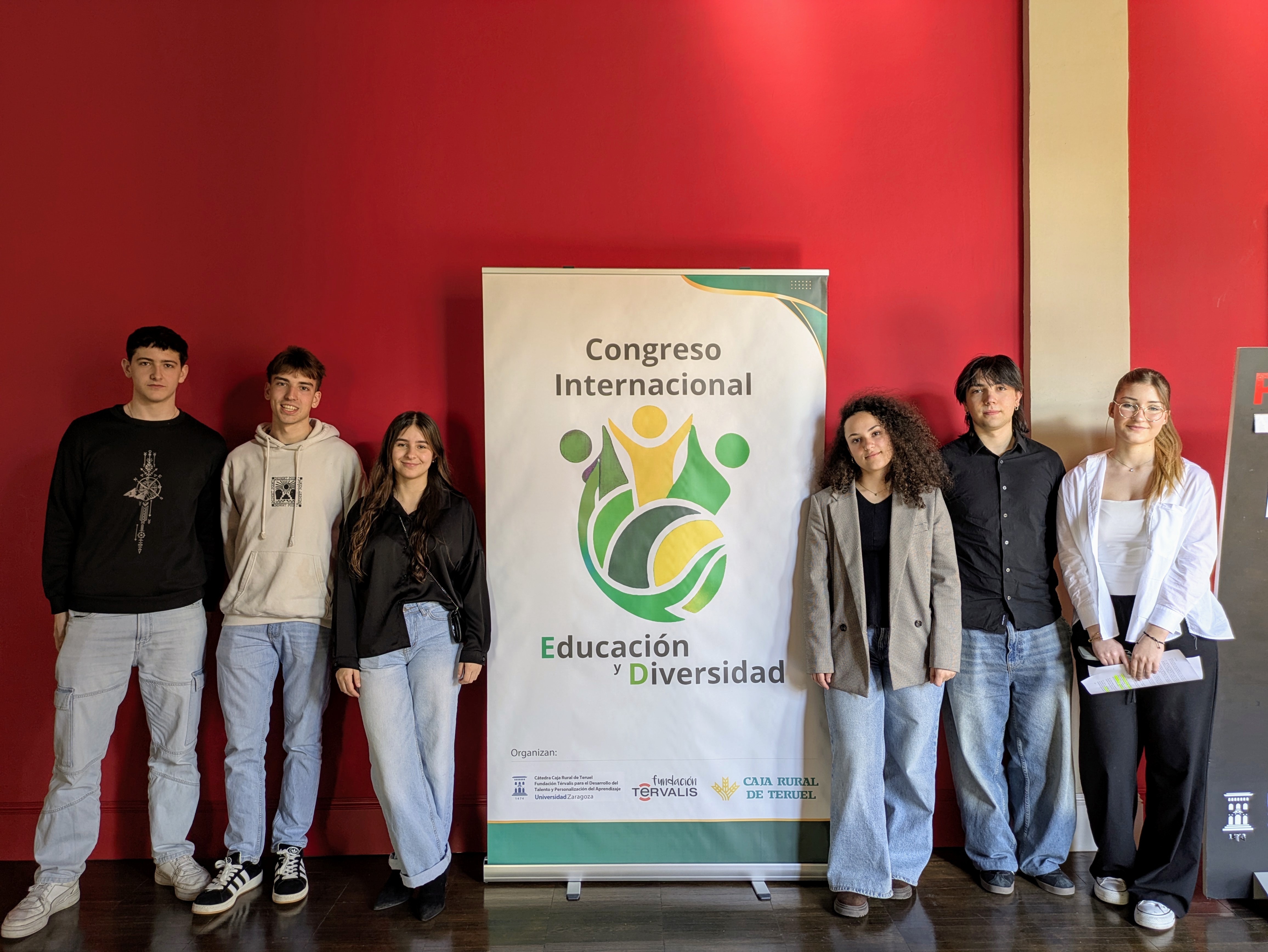 Alumnado del Bi+ del IES Valle del Ebro participa en el II Congreso Internacional de Educación y Diversidad