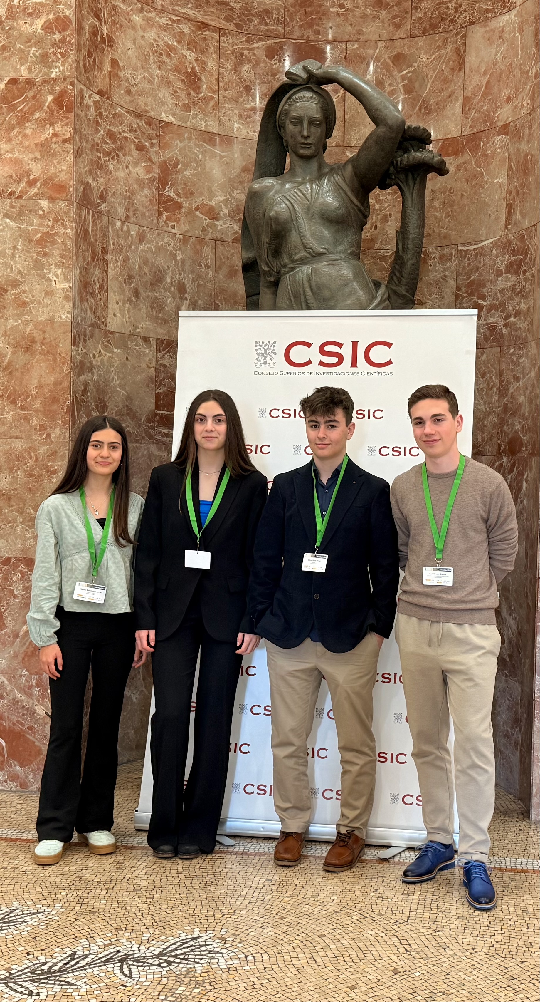 El IES Benjamín de Tudela representa a Navarra en el XVI Congreso del Programa Investiga en el CSIC