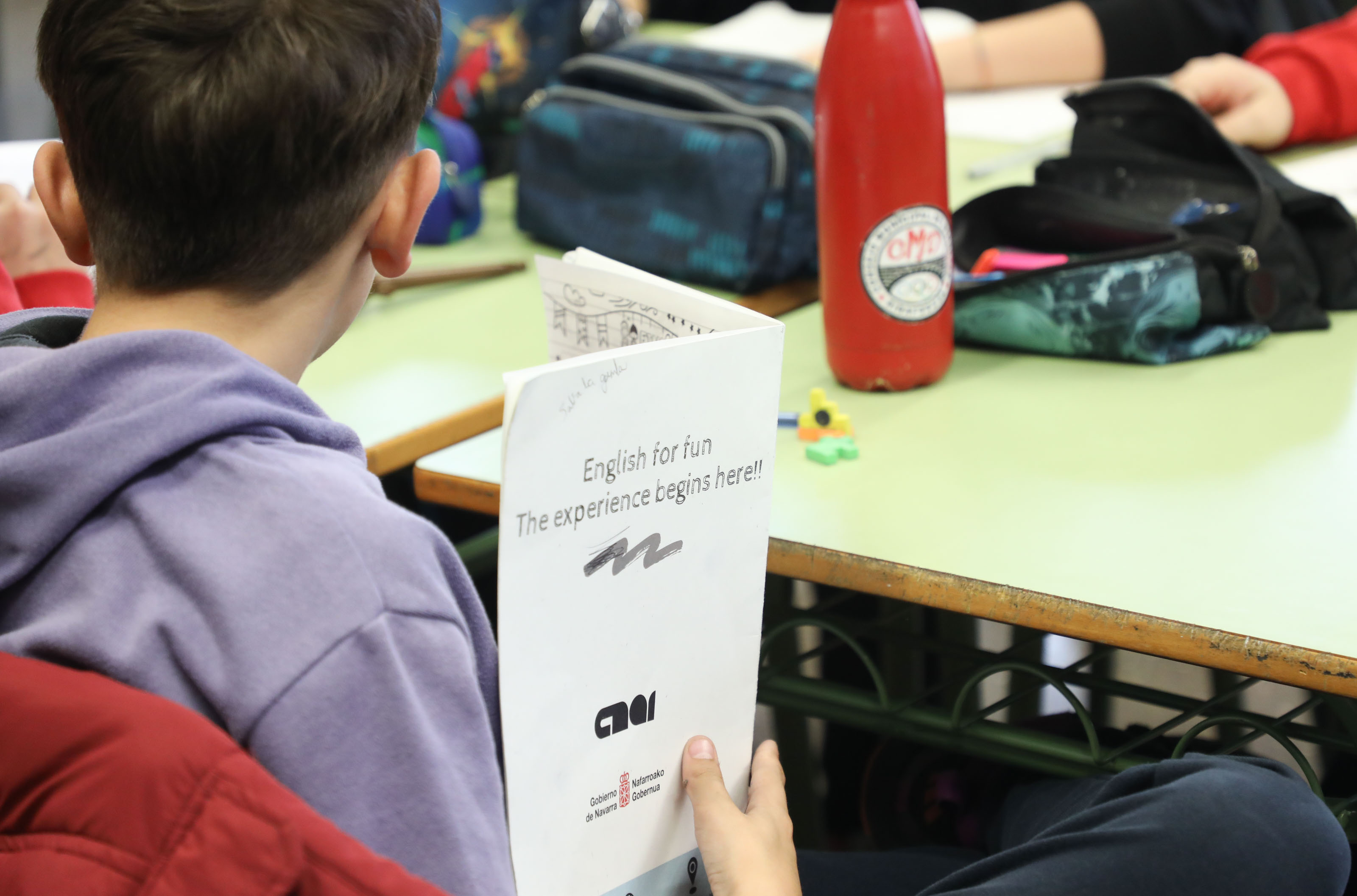 6.500 estudiantes de 5º de Primaria de toda Navarra podrán participar en la ‘English Week’ del curso 2025 / 2026