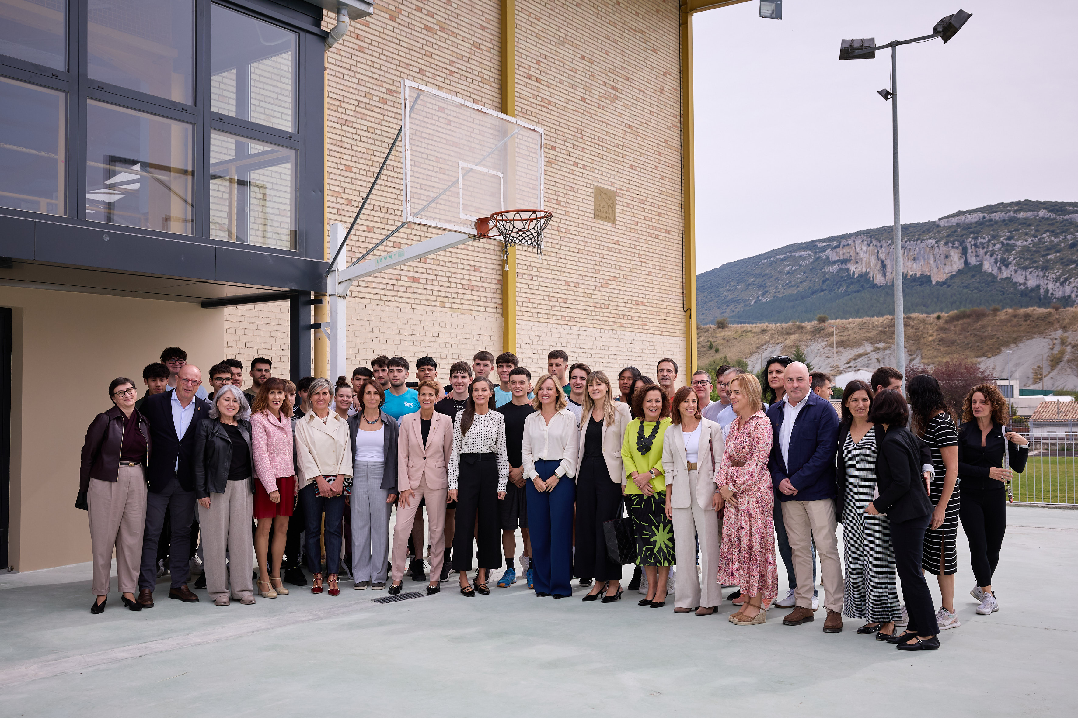 Su Majestad la Reina Letizia inaugura el curso escolar 2025-2026 en el Centro Integrado Politécnico de FP de Lumbier