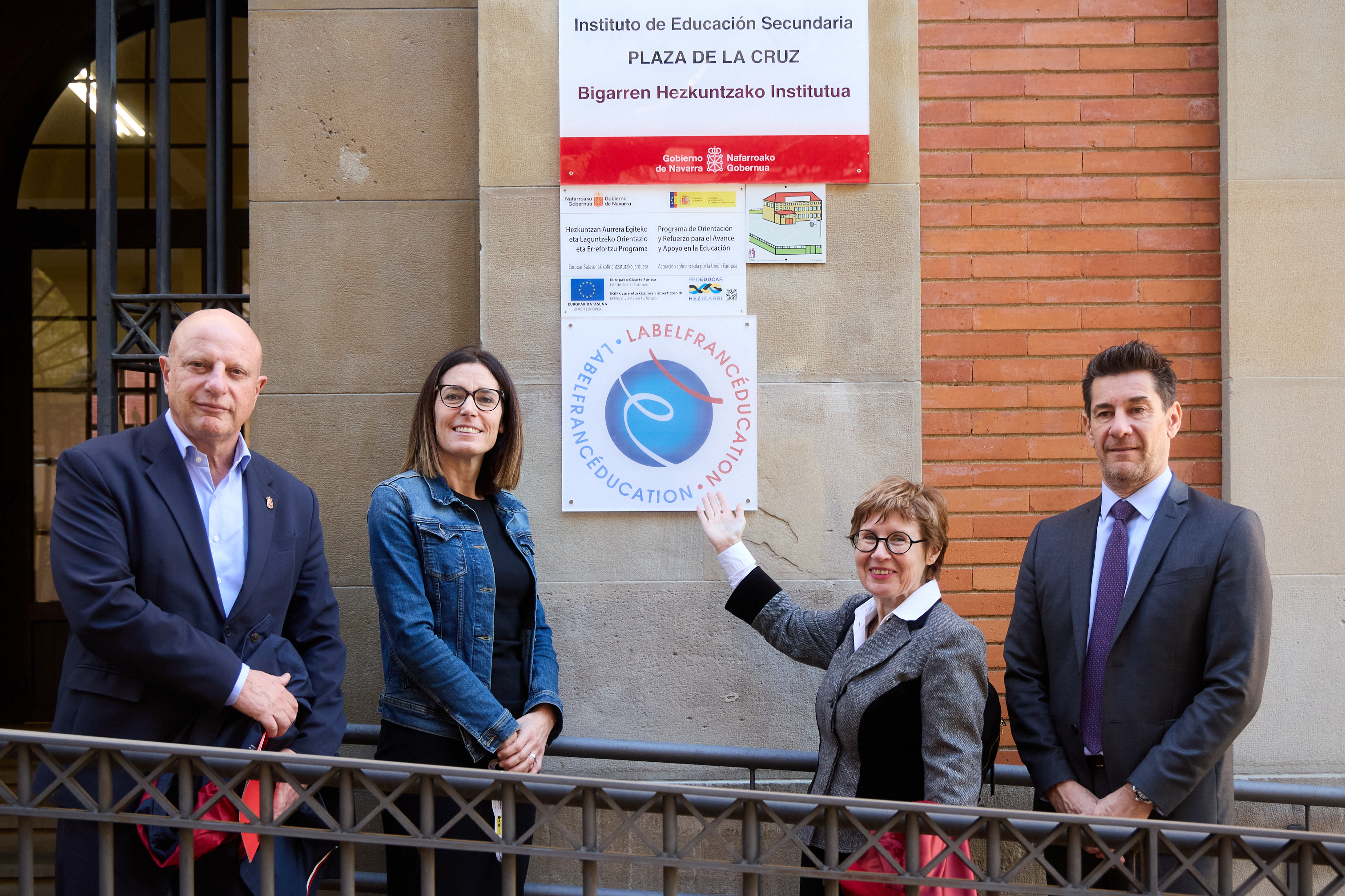 El IES Plaza de la Cruz recibe el sello ‘LabelFrancÉducation’ como centro referencial de la enseñanza del idioma y la cultura francesa
