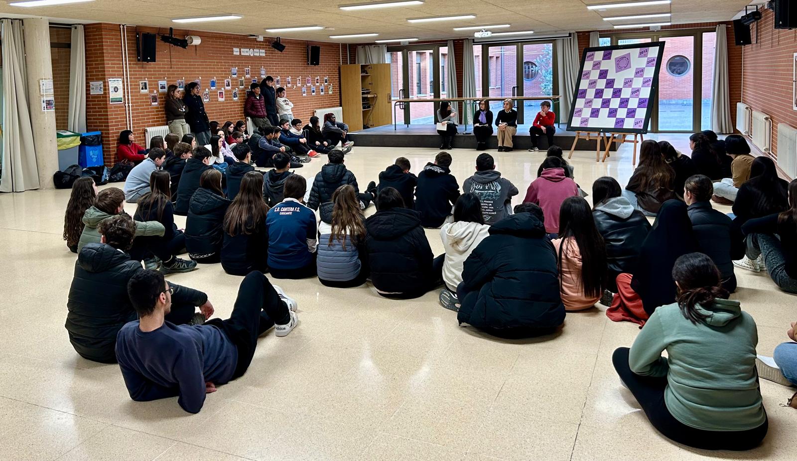 Actos por el 25N en el IES Valle del Ebro