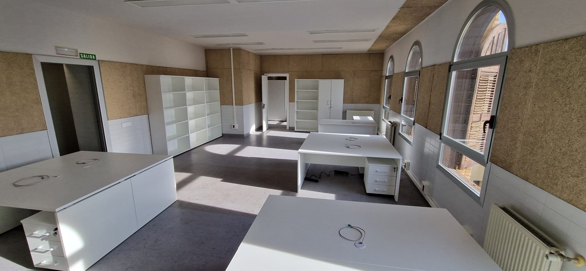 Educación inicia el traslado al Palacio Ezpeleta de sus servicios de Plurilingüismo y Enseñanzas Artísticas, EIBZ y los servicios de Formación Profesional