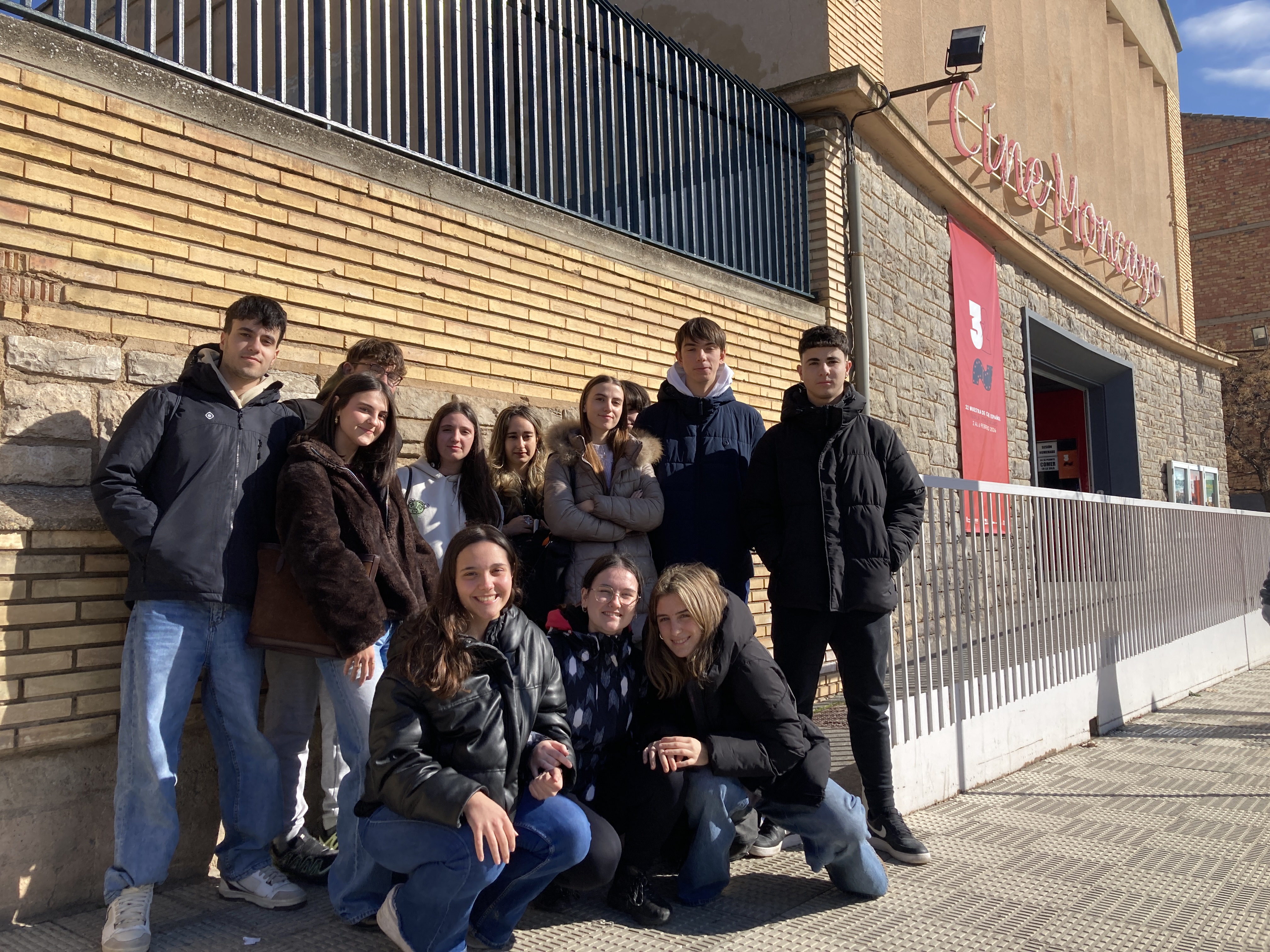 Alumnado del IES Valle del Ebro participa en la 32º Muestra de Cine Español de Tudela