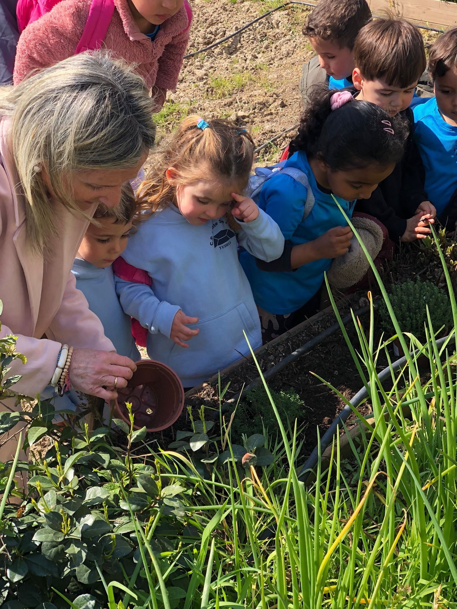 Alumnado de 1º y 2º de infantil del CPEIP Monte San Julián visita la Fundación El Castillo de Tudela