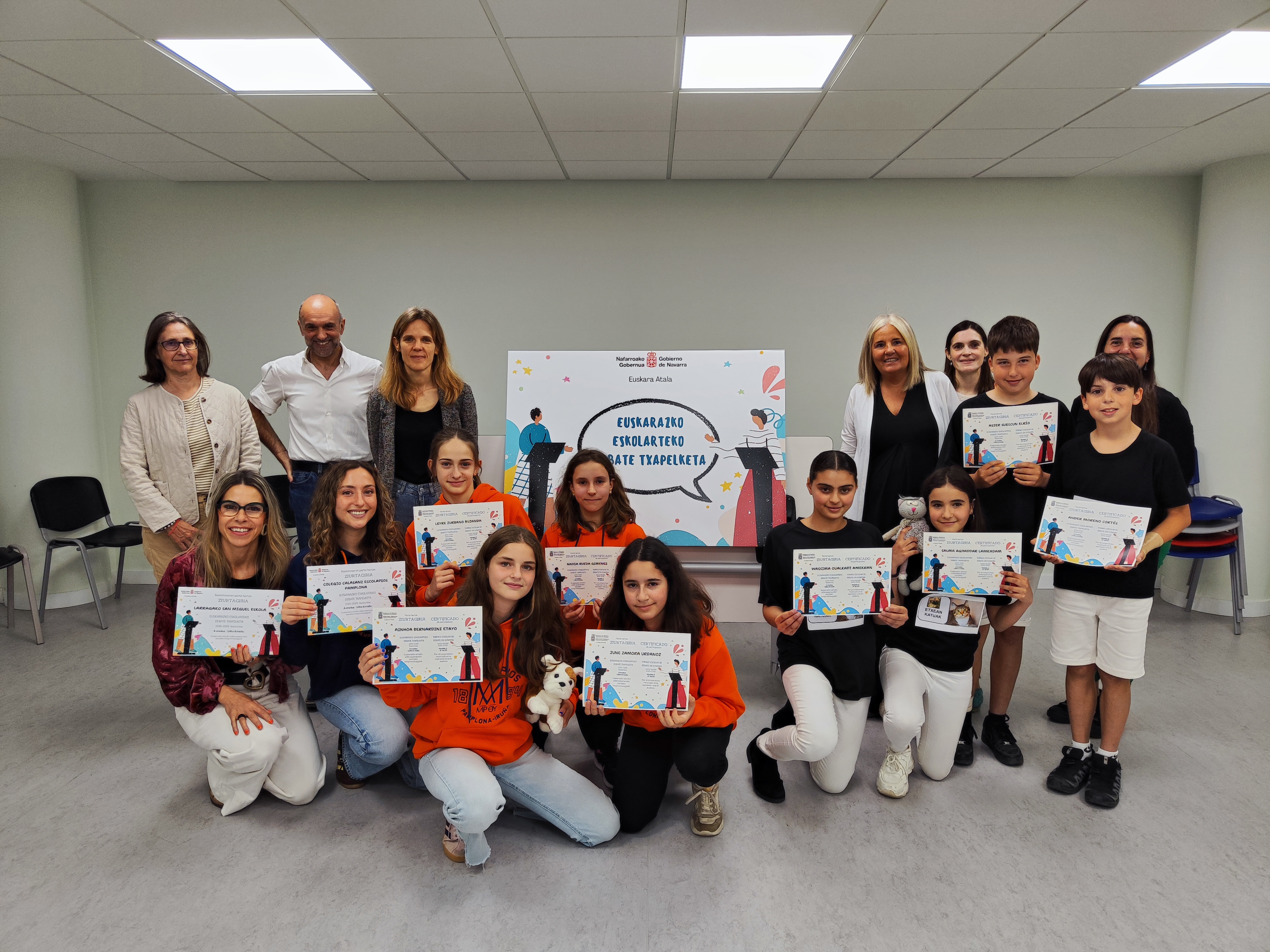 Debate en euskera del modelo A de Educación Primaria