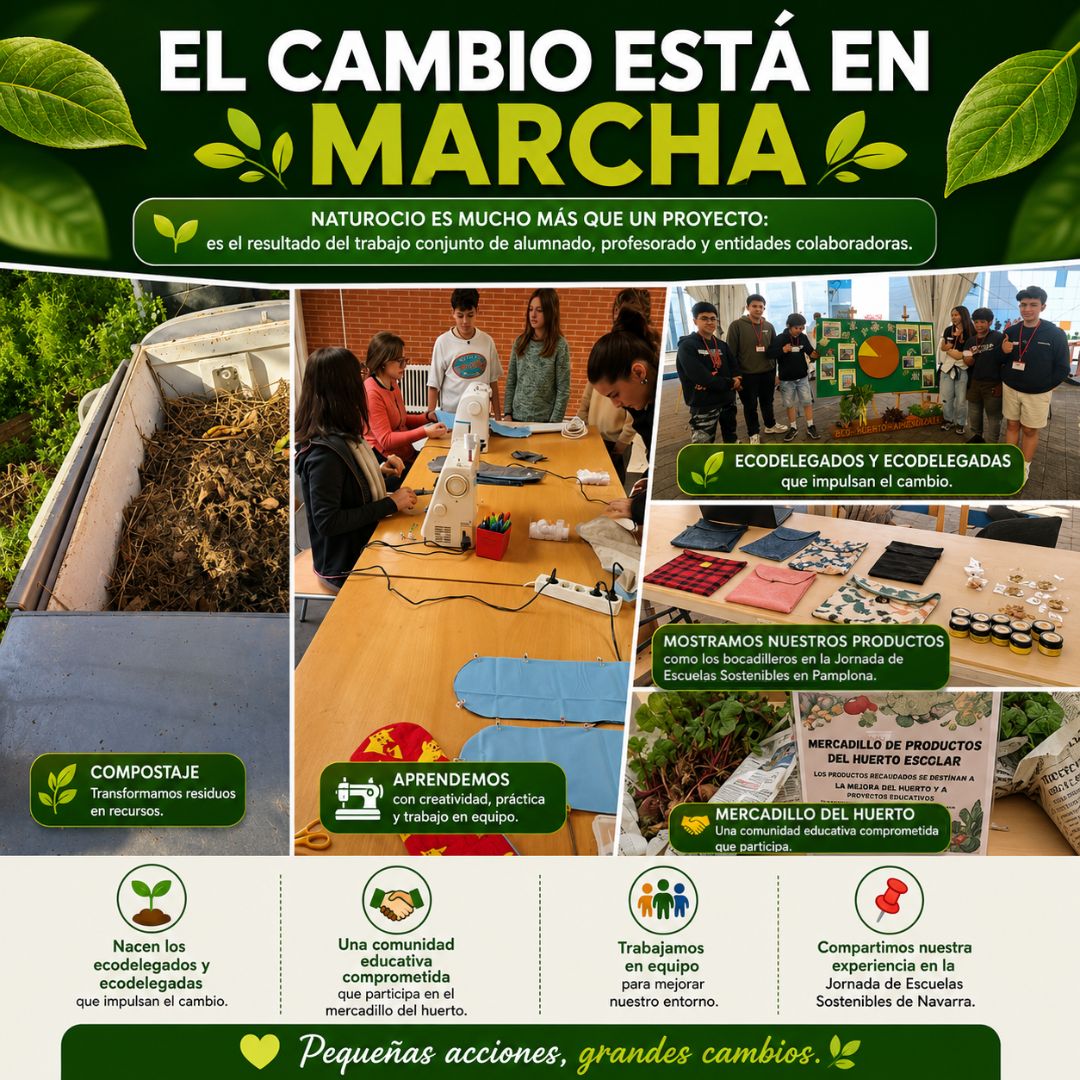 El proyecto Naturocio del IES Valle del Ebro culmina con todos sus retos cumplidos